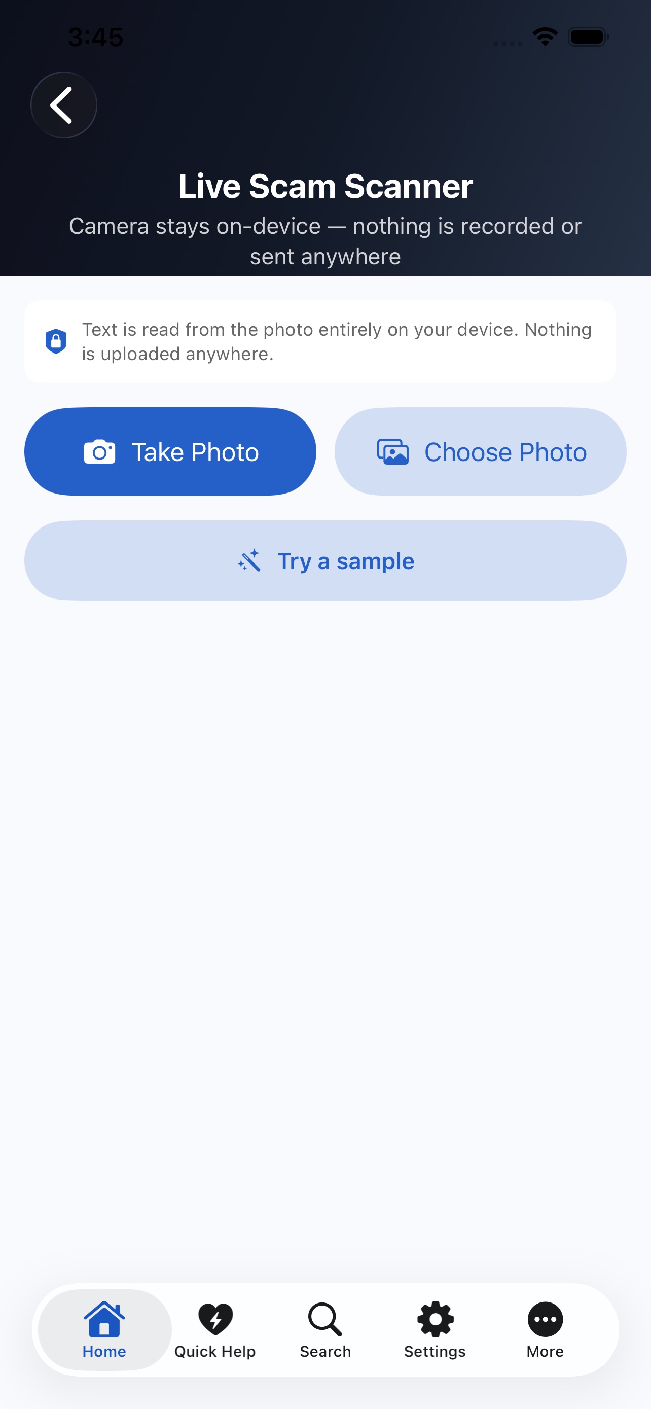 Screenshot 3 of PlainScam