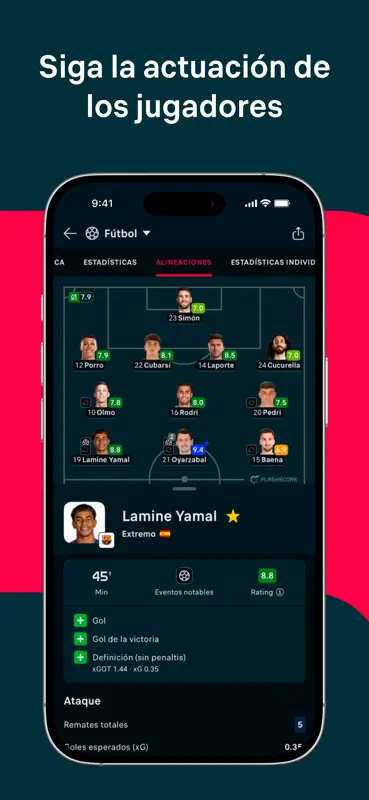 Flashscore: Resultados en vivo screenshot 3 of 10