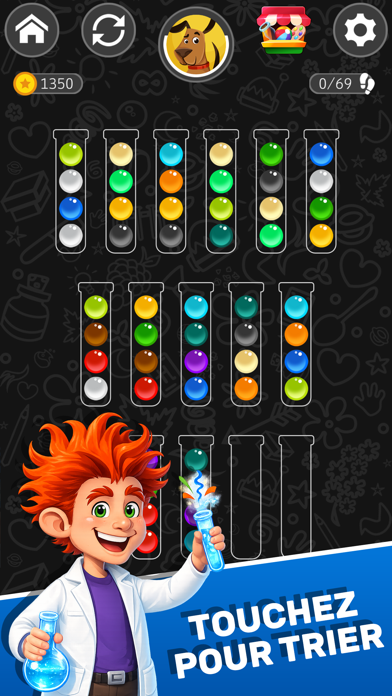 Screenshot #1 pour Ball Sort Master