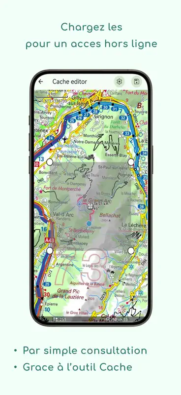 CartoExplorer | Cartes | GPS screenshot 3 of 5