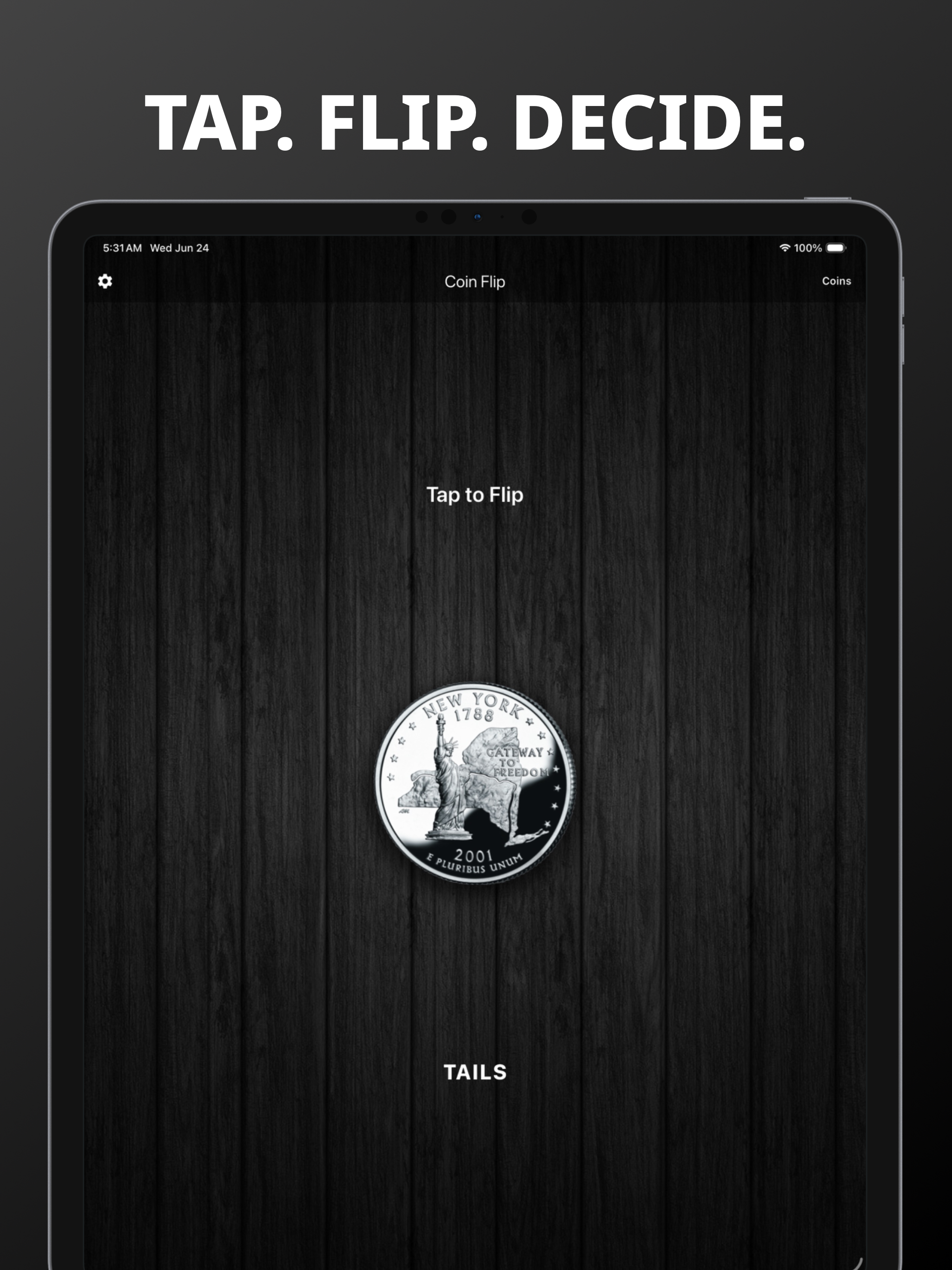 Flip a Coin App screenshot 17