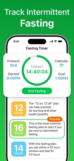 Скриншот Calorie Counter - MyNetDiary на iPhone 6