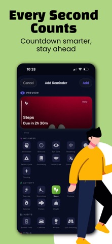 Countdown, Gym & Rep Counter Screenshot 7 of 9