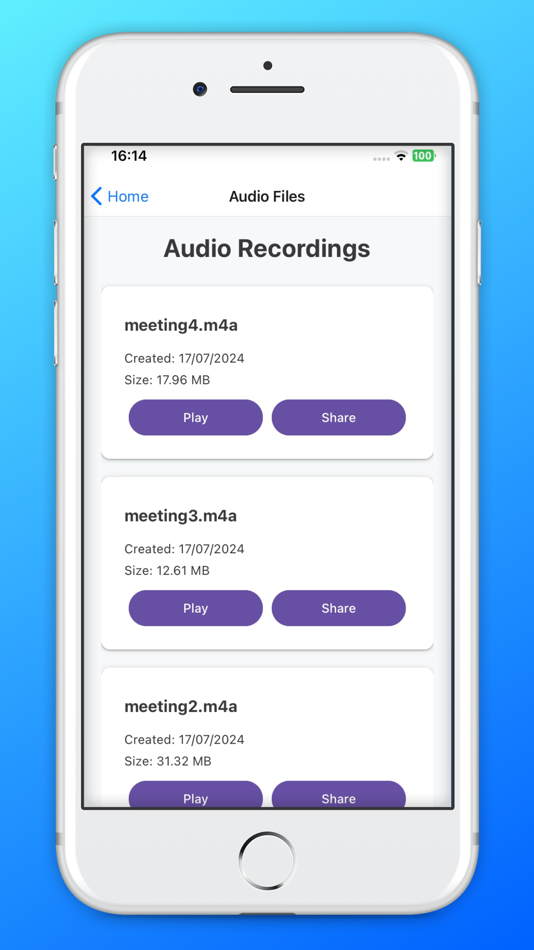 #7. Meeting Recorder & Transcriber (iOS) 由: Nader Morkus