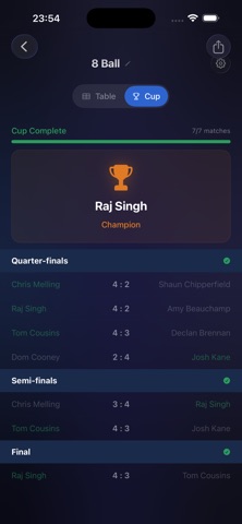 ScoreTable - Tournaments Screenshot 4 of 10