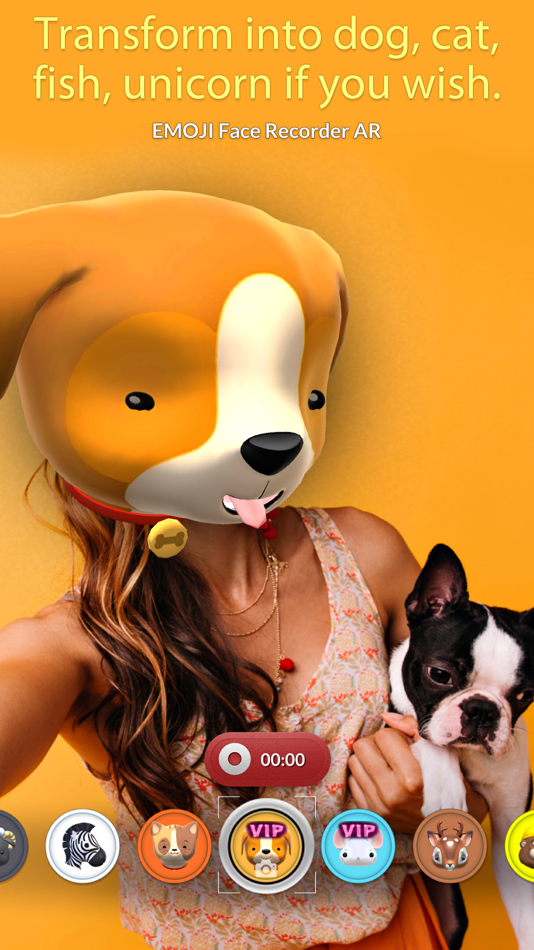 #6. EMOJI Face Recorder AR (iOS) 由: Anton Tonev