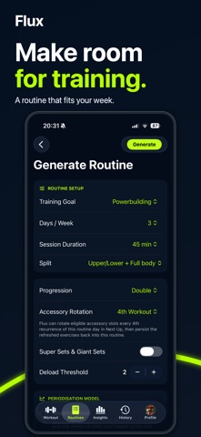 Flux: Workout Tracker Screenshot 9 of 10
