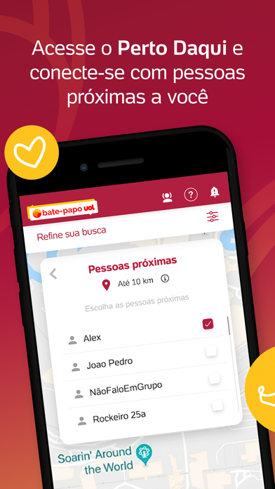 UOL: Bate-Papo e Encontros Screenshot