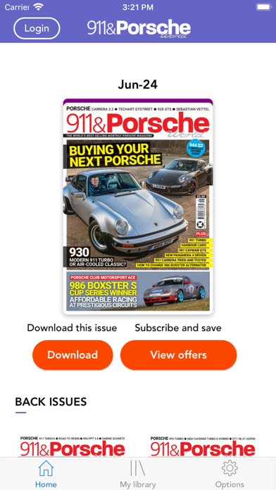 911 & Porsche World Magazine Screenshot