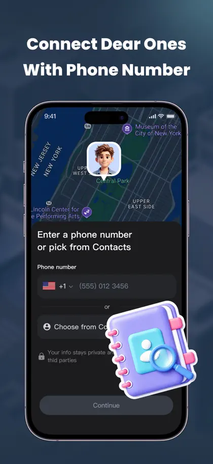 Captura 3 de 6 de LocFind: GPS Family Tracker