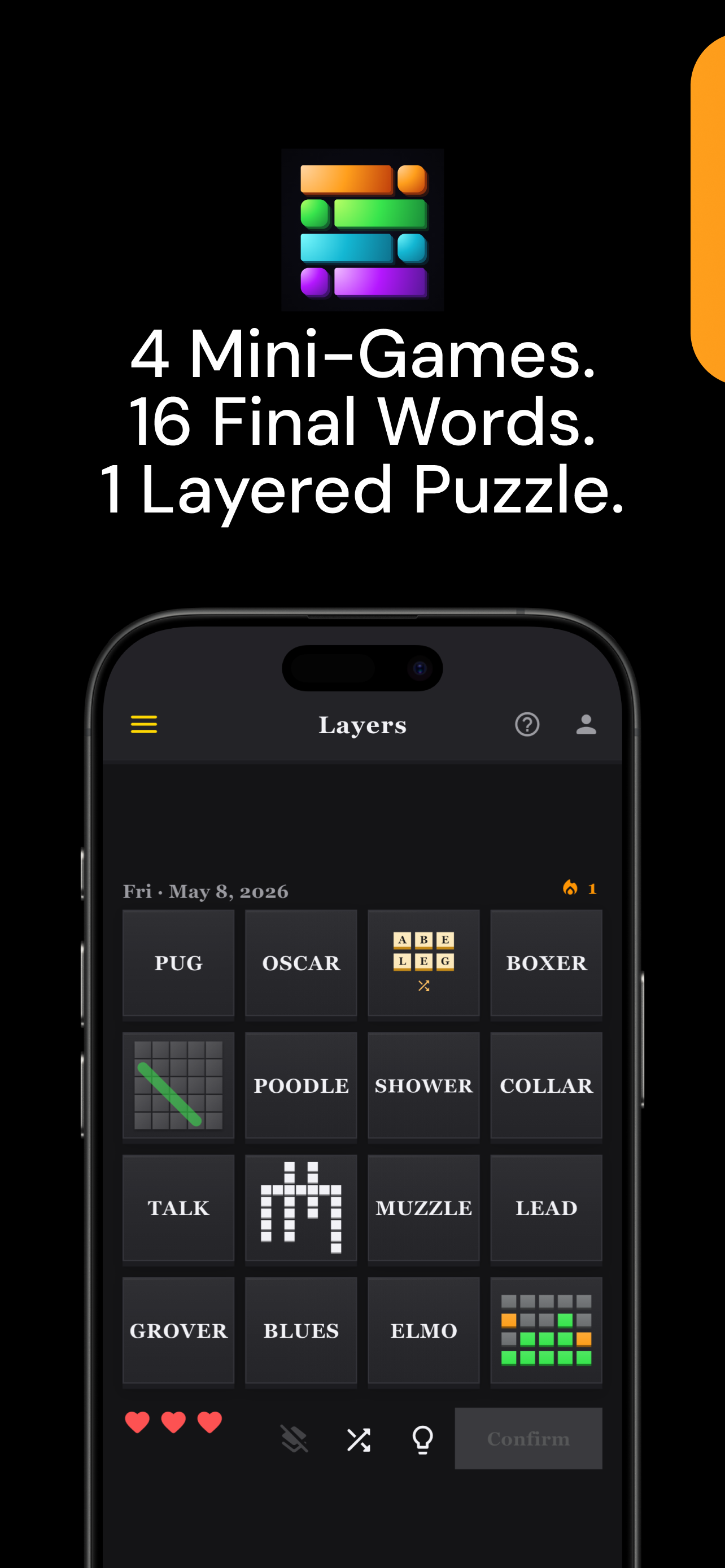 Layers: Daily Word Connections