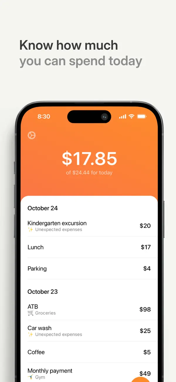 Screenshot #2 pour Sintra — personal budget