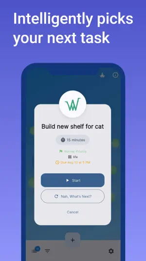 What's Next? (productivity) screenshot 1