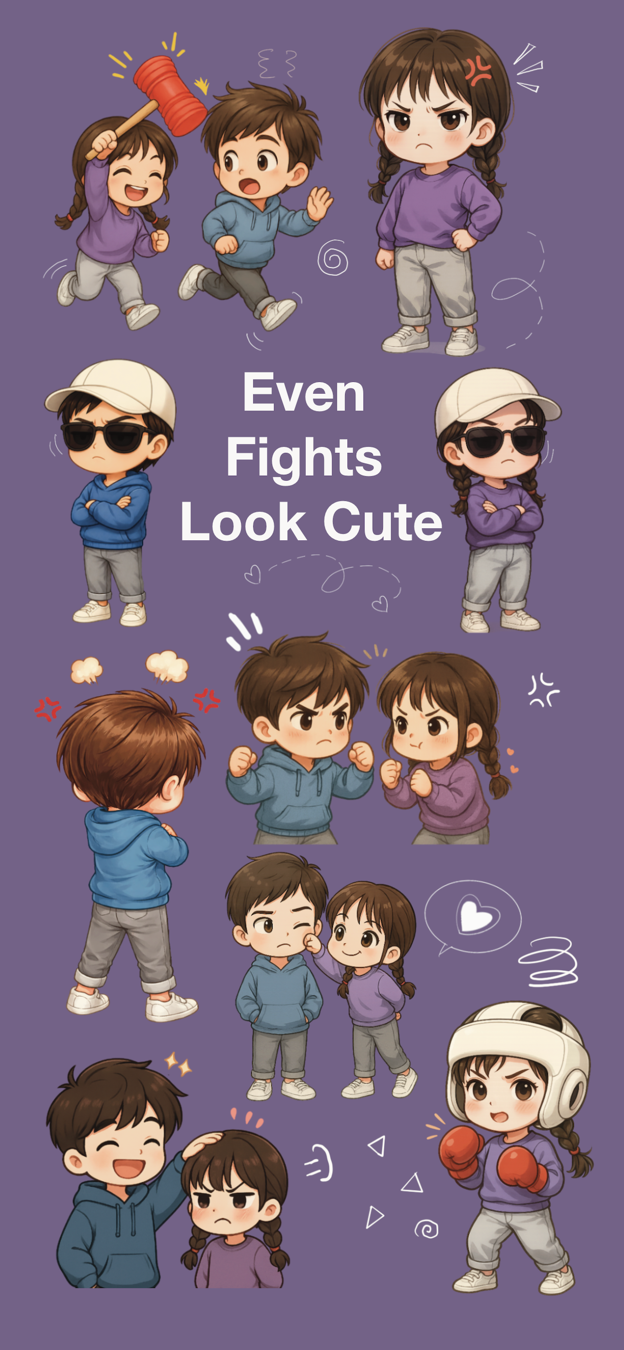 Love Stickers - Ora and Omi screenshot 8
