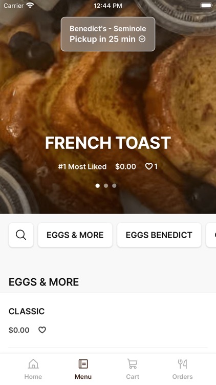 Benedict's Restaurant To Go