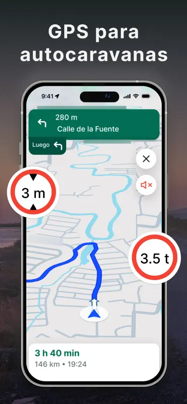 Gabary - GPS Autocaravana screenshot 3 of 6