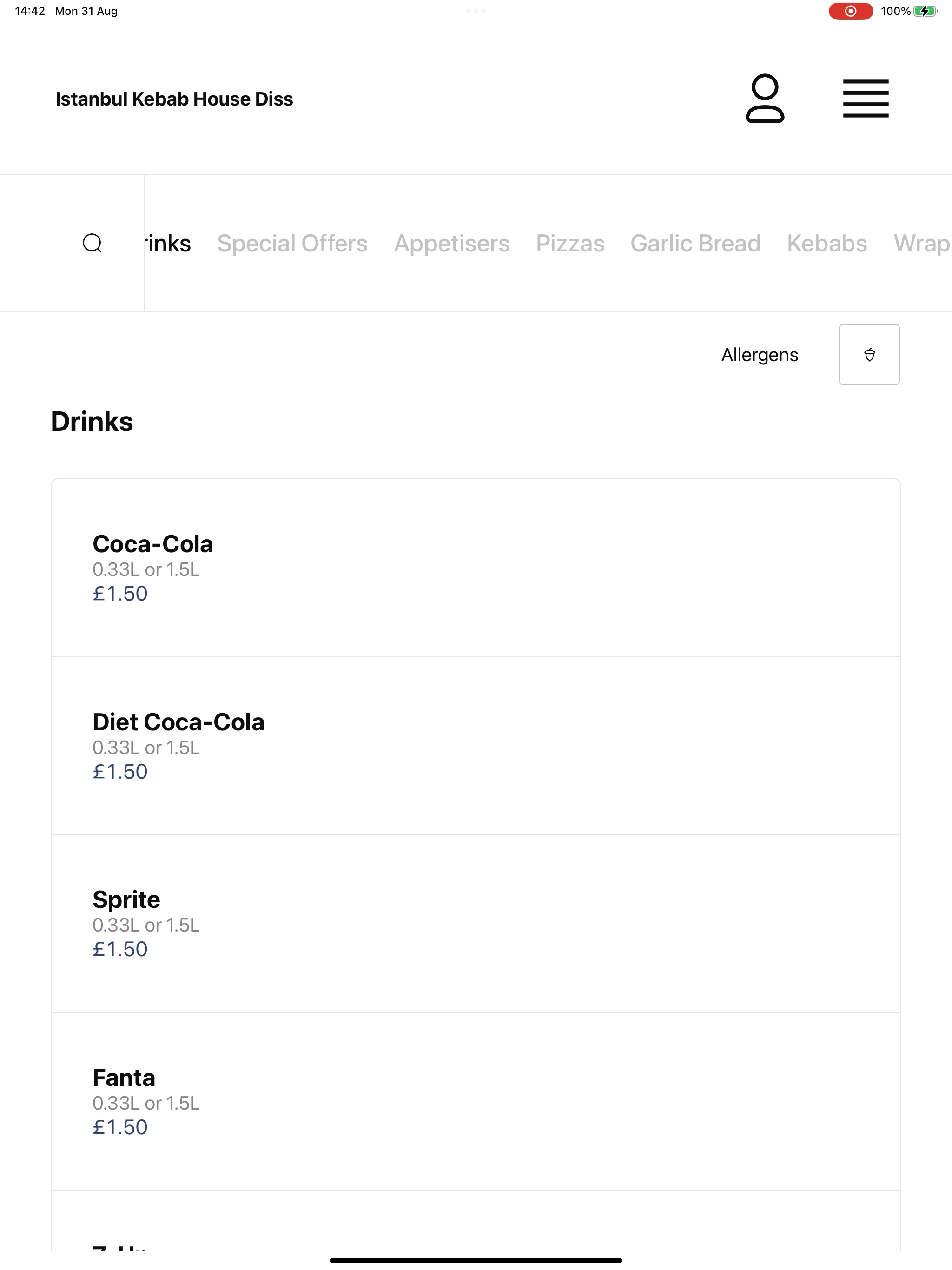 Istanbul Kebab House Diss screenshot 13