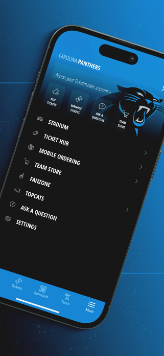 Carolina Panthers Mobile Screenshot 4 of 4