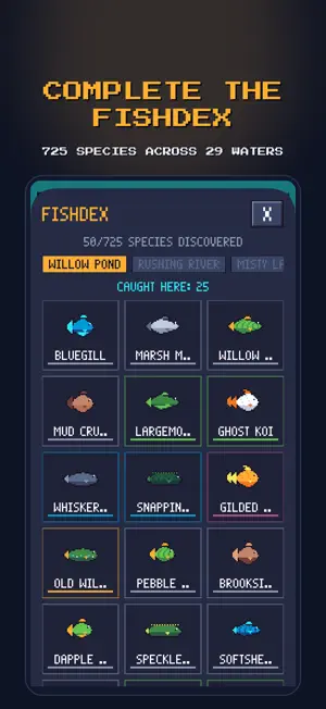 Pixel Reel: Idle Fishing Game screenshot 2