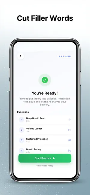 Speech AI Coach screenshot 2