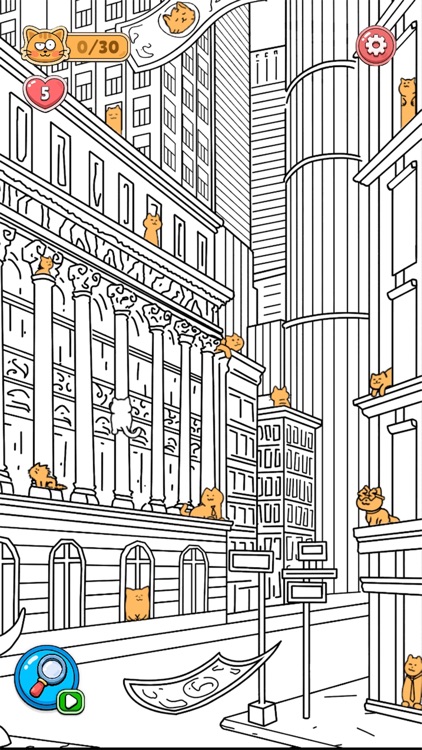 Find The Cat - Hidden Objects