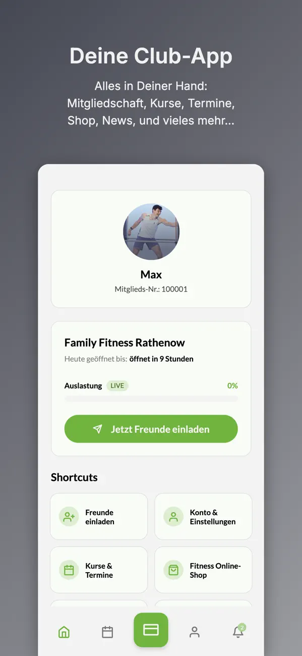 Screenshot #1 pour Family Fitness Rathenow