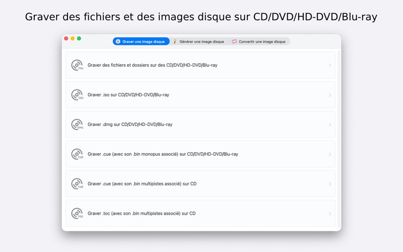 Screenshot #2 pour Disk Image Utility