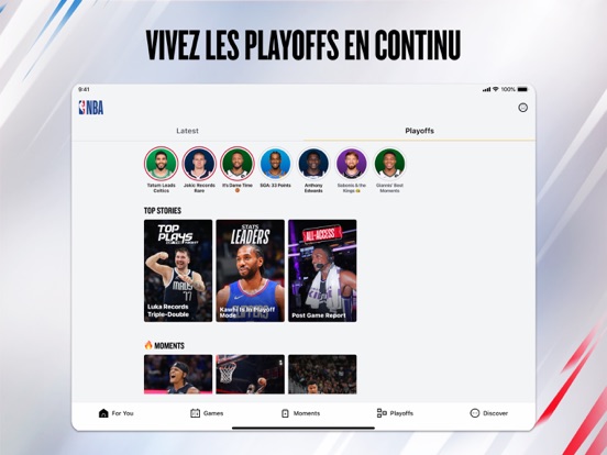 Screenshot #5 pour NBA Officiel : basket en live