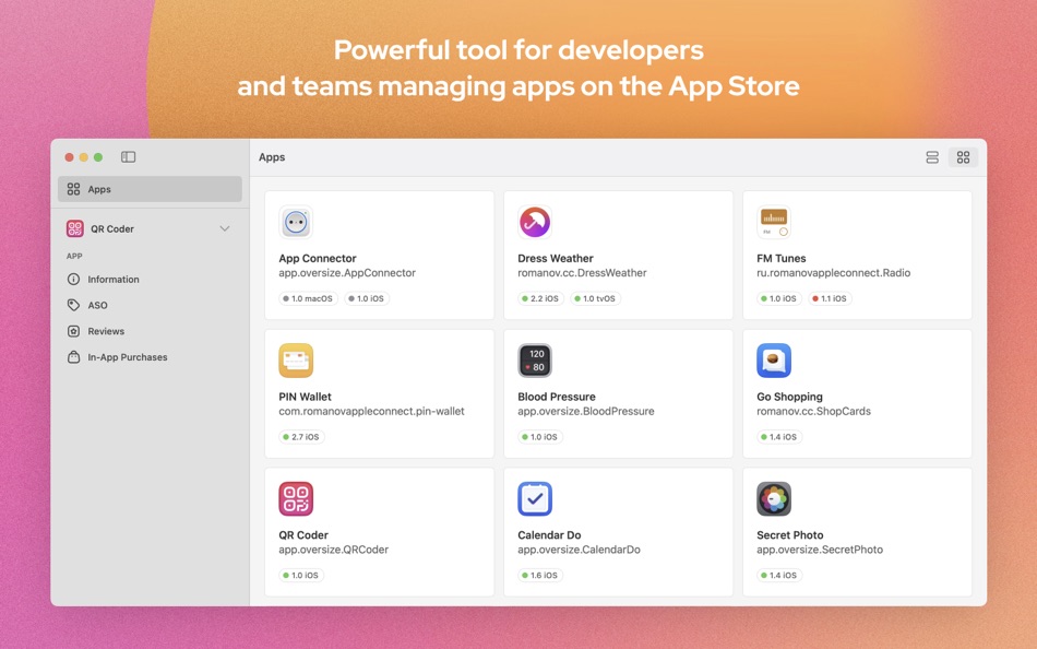 #1. Dev Connector (macOS) 来自: Alexander Romanov