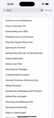 Learn Linux Pro Screenshot 9 of 9