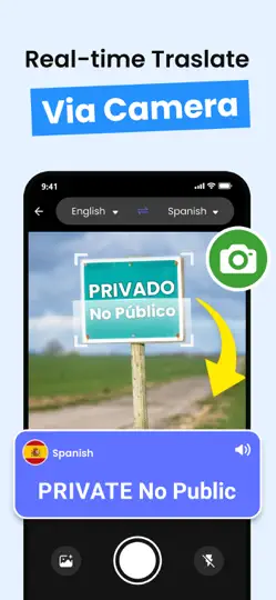 Capture d'écran de Traduction De Texte Par Chat sur iPhone 3