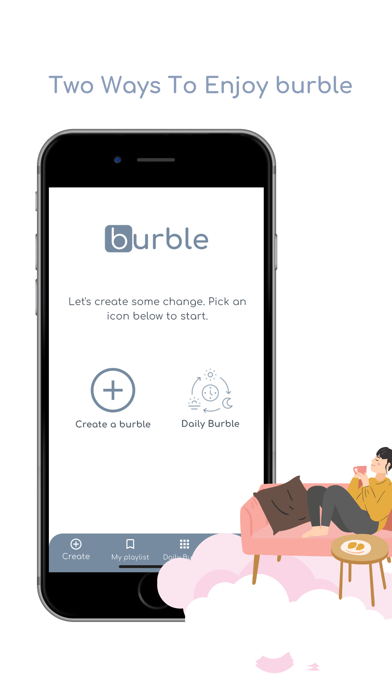 Go burble: Hypnosis & Wellness Screenshot