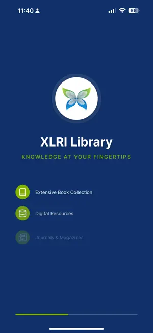 XLRI Library screenshot 1