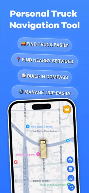 Truck Map Routes : Truck GPS screenshot 1