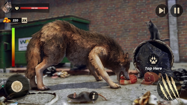 The Wild Wolf Life Sim Games screenshot-3