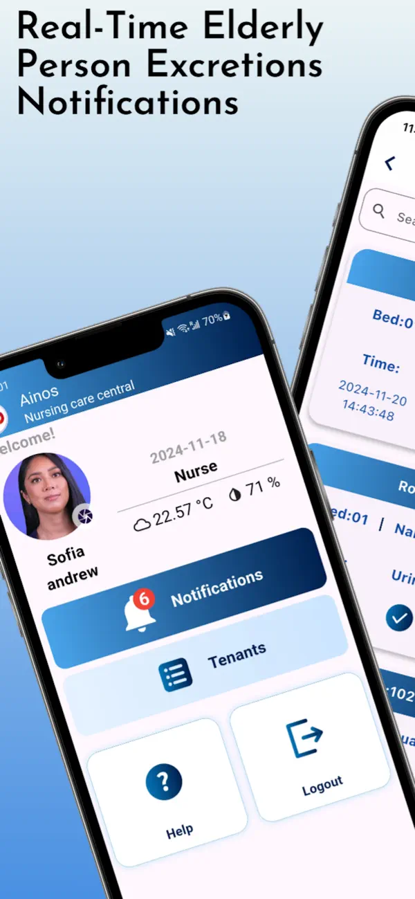 Screenshot #1 pour Ainos Nursing Care