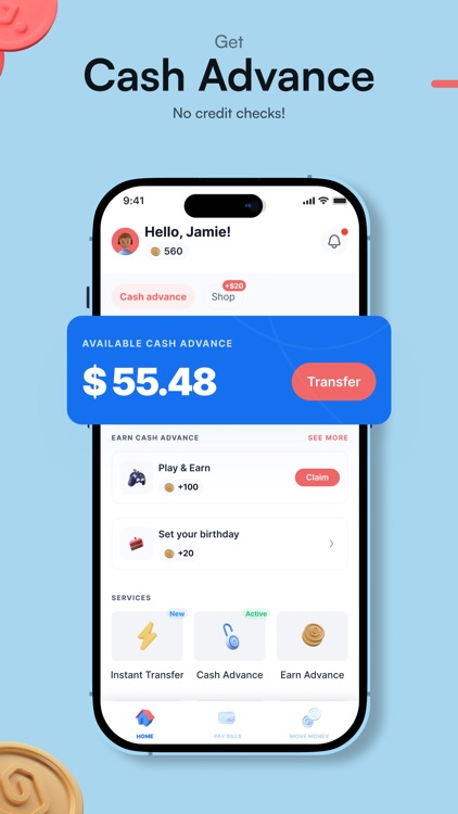 Gerald: Cash Advance App