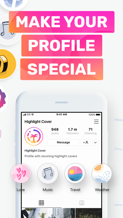 Highlight covers: cover maker Screenshot