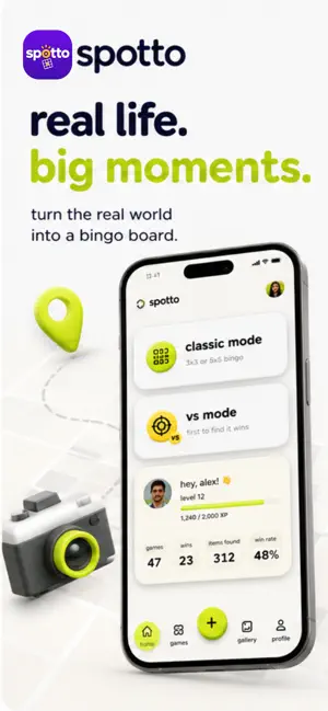 spotto - real life bingo IRL screenshot 1