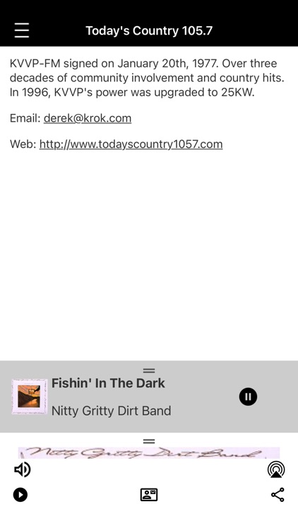 KVVP 105.7 FM Today's Country