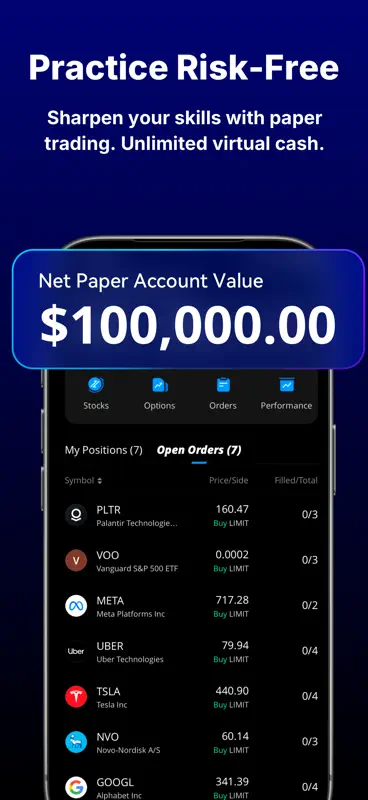 Webull: Trade Stocks & Options screenshot 8 of 9