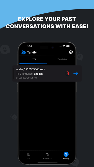 Talkify: Text To Speech. Screenshot