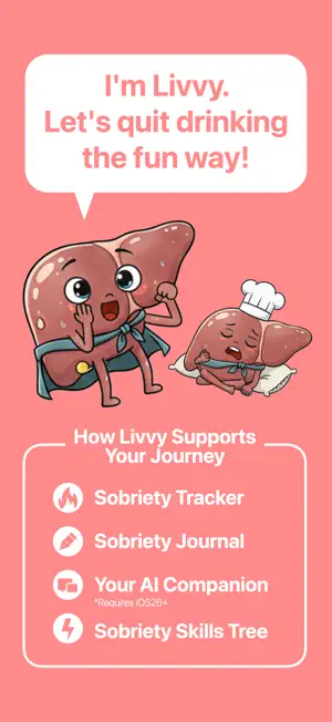 Livvy: Sobriety Tracker screenshot 1