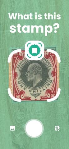 Stamp Identifier with Value iPhone screenshot