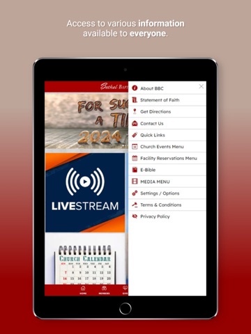 My BBC Hartselle iPad screenshot