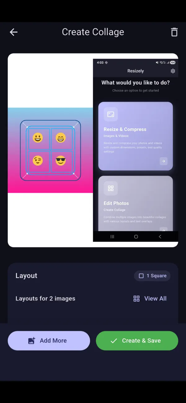 #3. Resizely (iOS) Ved: F-JAP INDUSTRIES LIMITED