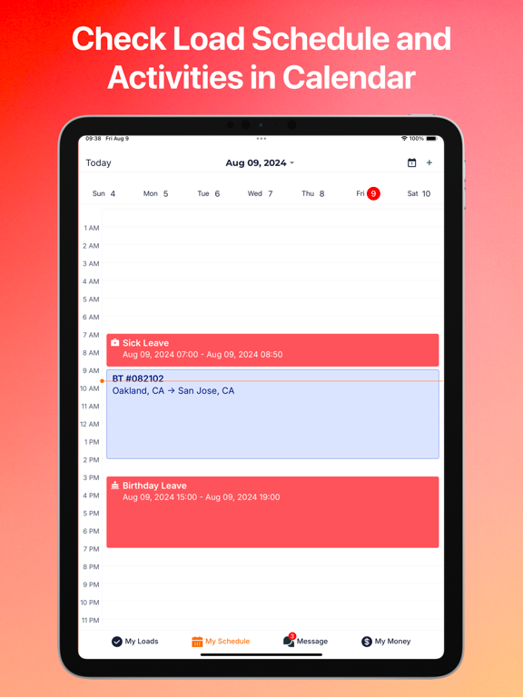 BeyondTrucks Driver Assist iPad screenshot 4 - Productivity app