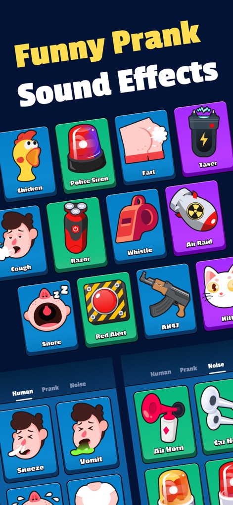 Prank Sounds - Fart Button App - Entertainment App | MWM