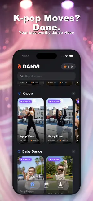 Danvi: AI Dance Video Maker screenshot 3