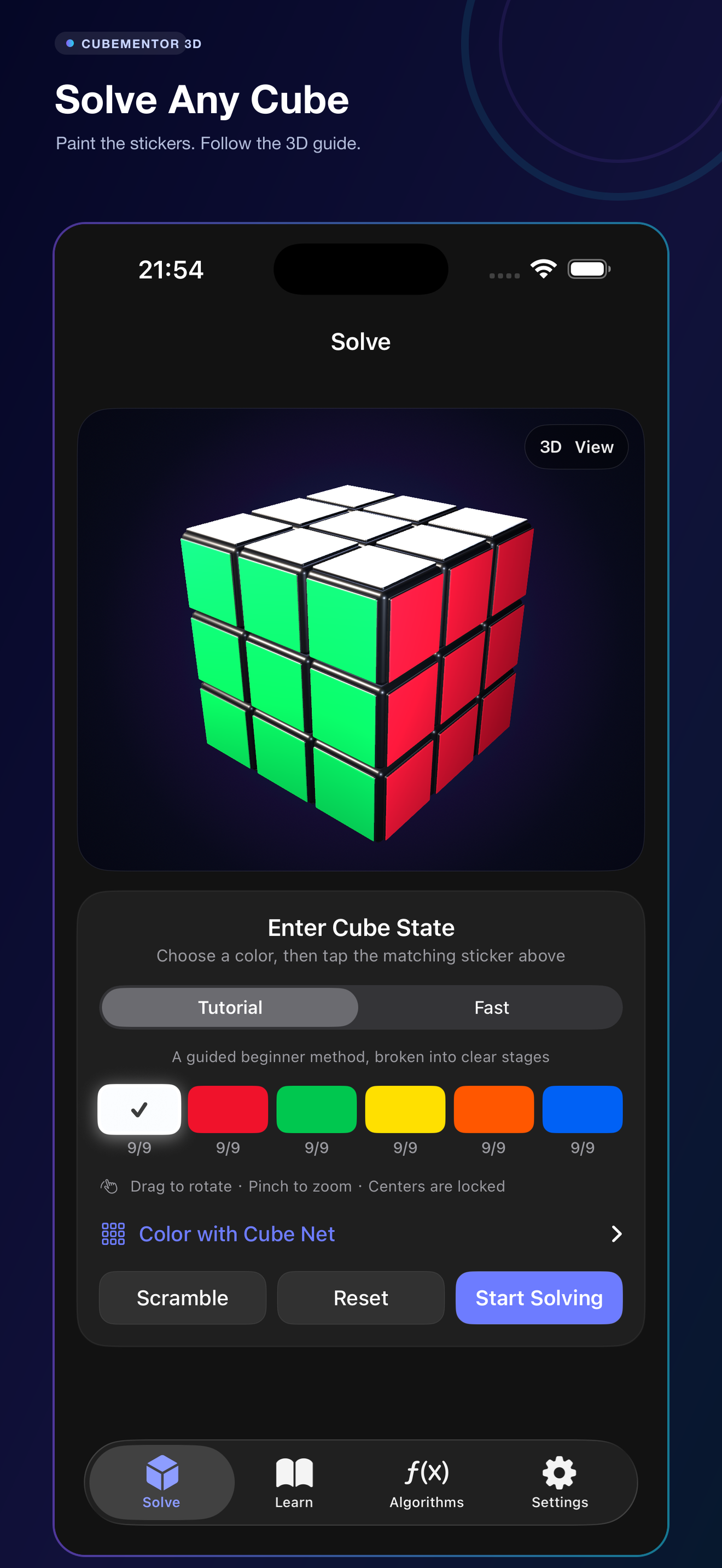 RubiksCube 3D